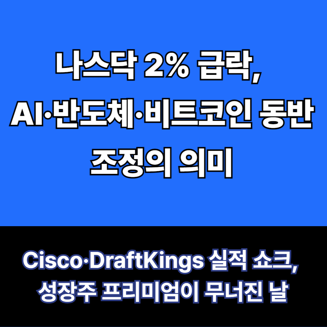 나스닥 급락